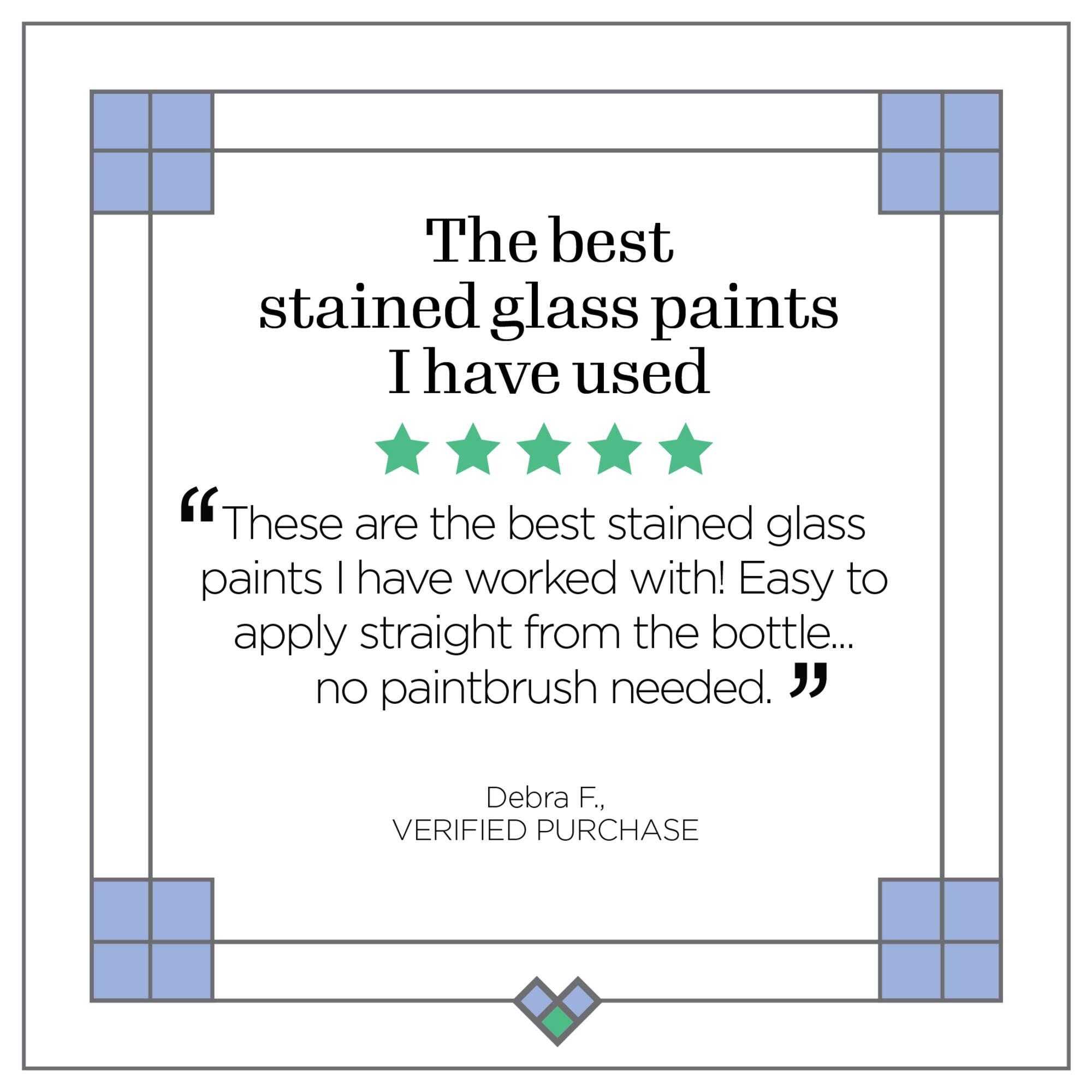 Plaid® Gallery Glass® Pastels Stained Glass Painting Kit